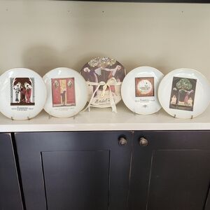 Vintage Marshall Fields Fashion Plates Set